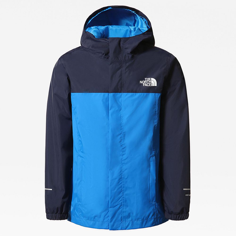 The North Face Waterproof Jackets Boys Australia - The North Face Resolve Reflective Blue Hiking (IV